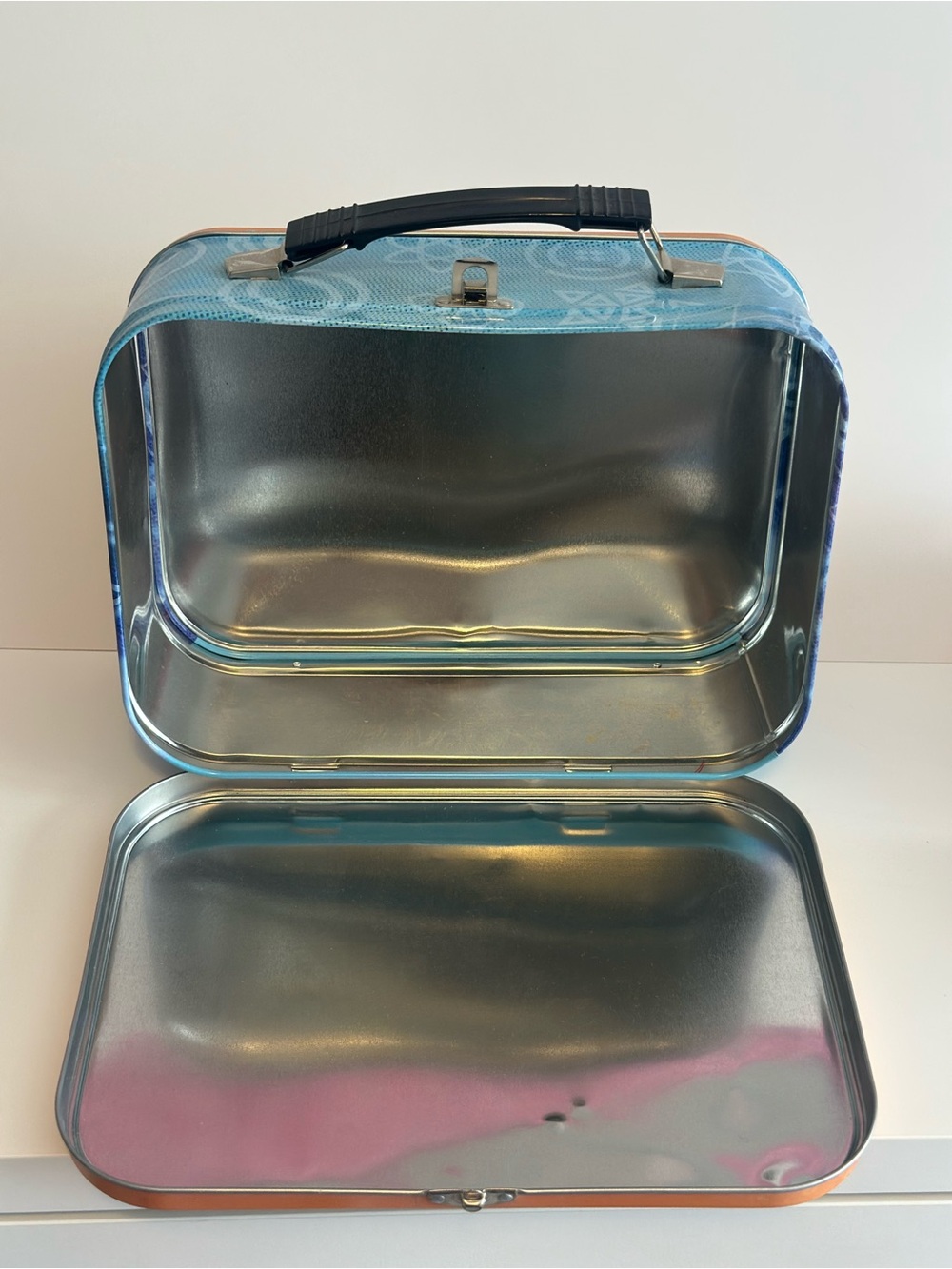 2009 Star Trek Metal Lunch Box Large Tin Tote Original Series Capt Kirk Spock - Picture 6 of 12